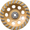 Makita A-96425 24 Segment Turbo Anti-Vibration Diamond Cup Wheel, 7" - Ace Tool Group - Makita