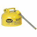 Eagle U2-26-SY Type II Safety Can for Diesel with 7/8" Flexible Spout - Ace Tool Group - Eagle