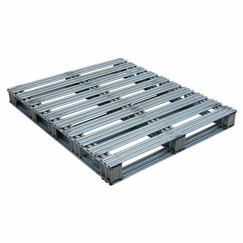 Vestil SPL-4048 Galvanized Finished Steel Pallet 40 X 48 - Ace Tool Group - Vestil