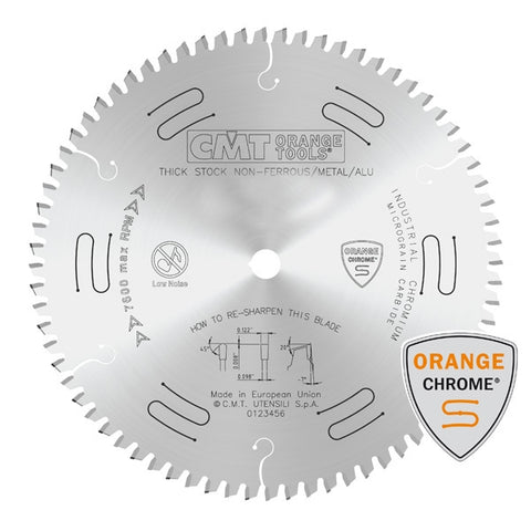 CMT 225.700.14 14 in. Orange Chrome 70T Saw Blade - Ace Tool Group - CMT