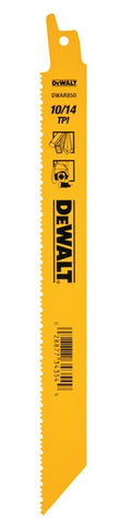 Dewalt Dw4846 8In 10/14Tpi Stgt Bld-5Pk - Ace Tool Group - DeWalt