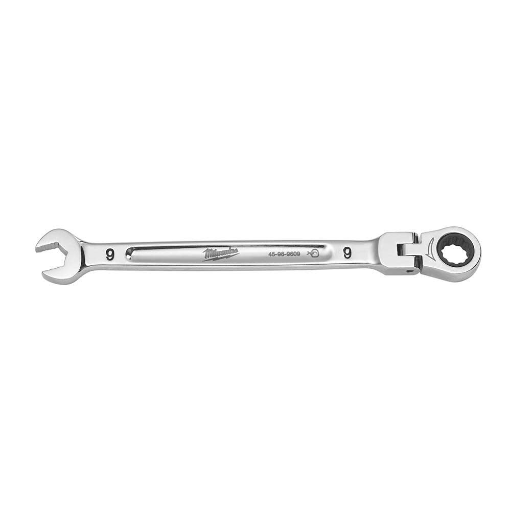 Milwaukee 45-96-9609 9mm Flex Head Combination Wrench - Ace Tool Group - Milwaukee