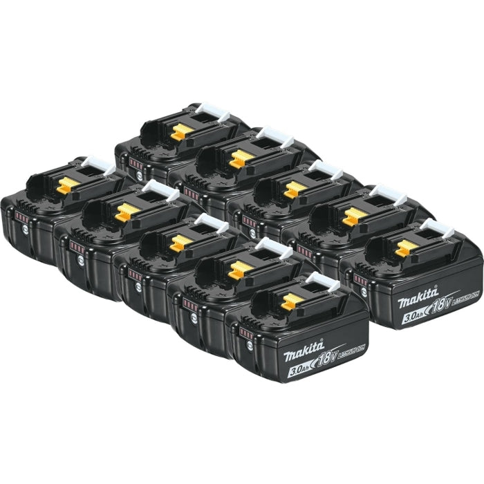 Makita BL1830B-10 18V 6.0Ah Battery 10-Pack - Ace Tool Group - Makita