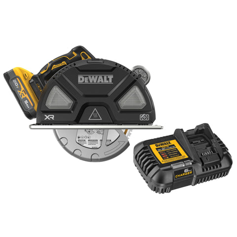 DEWALT 20V MAX* XR 7-1/4 in. Metal Cutting Circular Saw Kit - Ace Tool Group - DeWalt