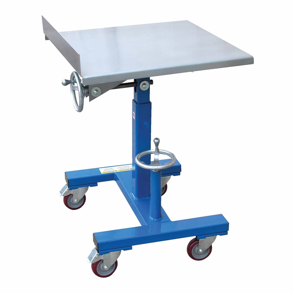 Vestil WT-2424 Mobile Tilting Work Table 300 Lb 24 X 24 - Ace Tool Group - Vestil