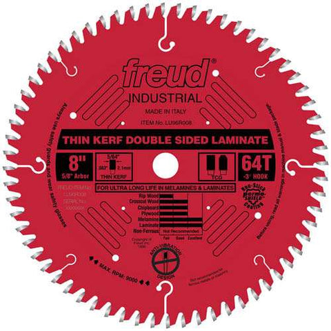 Freud Tools 8" Thin Kerf Double Sided Laminate/Melamine - Ace Tool Group - Freud