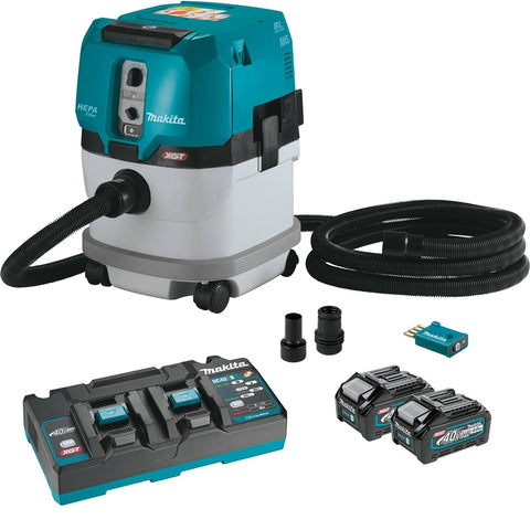 Makita GCV04PMUX 40V XGT Dry Dust Extractor Kit - Ace Tool Group - Makita