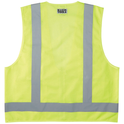 Klein 60268 Safety Vest, High Visibility Reflective Vest - Ace Tool Group - Klein