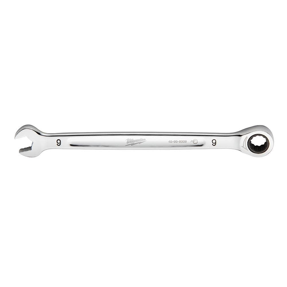 Milwaukee 45-96-9309 9MM METRIC RATCHETING COMBINATION WRENCH - Ace Tool Group - Milwaukee