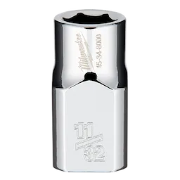 Milwaukee 45-34-4375 3/8 in. Drive 7/16 in. SAE 6-Point Deep Socket - Ace Tool Group - Milwaukee