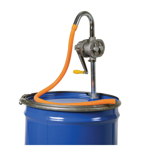 Vestil Rotary Manual Alum Drum Pump W/2 In Bung - Ace Tool Group - Vestil