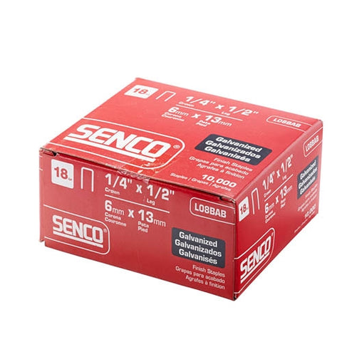 Senco L08BAB 18 x  1/4in Crn x 1/2in  EG Staples - Ace Tool Group - Senco