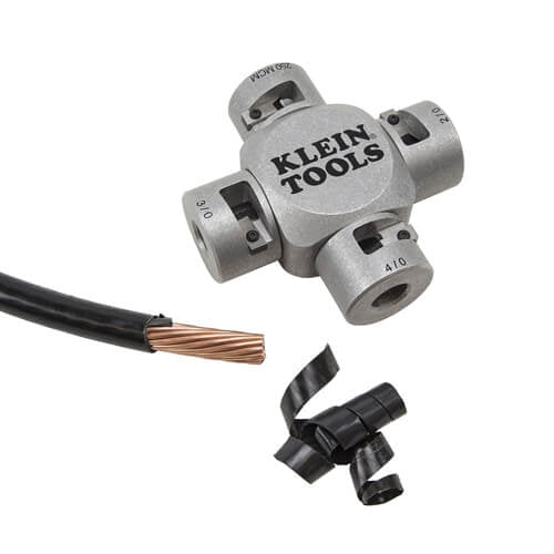 Klein 21051 Large Cable Stripper (2/0-250 MCM) - Ace Tool Group - Klein