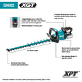 Makita GHU02M1 40V 24 in. Hedge Trimmer Kits - Ace Tool Group - Makita