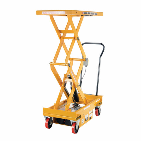 Vestil CART-1000D-DC Dc Power Hydr Scissor Cart 1K 39.75X20.5 - Ace Tool Group - Vestil