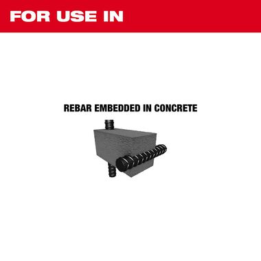Milwaukee 48-20-6716 SDS PLUS 11/16" X 12" Rebar Cutter - Ace Tool Group - Milwaukee