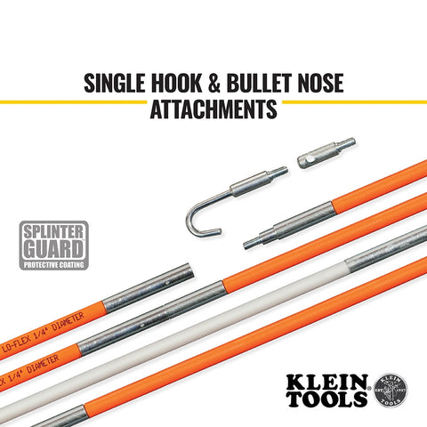 Klein Tools Multi Flex Glow Rod Set, 25-Foot - Ace Tool Group - Klein