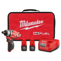 Milwaukee 2402-22 M12 FUEL 1/4" HEX 2-SPD SCREWDRIVER KIT - Ace Tool Group - Milwaukee