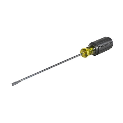 Klein 601-8 3/16 in. Cabinet Tip Screwdriver, 8 in. - Ace Tool Group - Klein