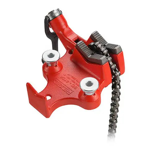 RIDGID BC410 40195 Top Screw Bench Chain Vise, 1/8 - 4 in. - Ace Tool Group - Ridgid