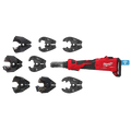 Milwaukee 2978-22 M18 FORCE LOGIC 6T Linear Utility Crimper Kit w/ Snub Nose Jaw - Ace Tool Group - Milwaukee