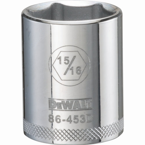 Dewalt Dwmt86453Osp 6 Point 1/2'' Drive Socket 15/16'' Sae - Ace Tool Group - DeWalt