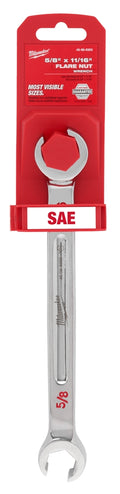 Milwaukee 45-96-8303 5/8" X 11/16" Double End Flare Nut Wrench - Ace Tool Group - Milwaukee
