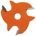 CMT 822.364.11 3-Wing Slot Cutter, 1/4-Inch Cutting Length, 5/16-Inch Bore - Ace Tool Group - CMT