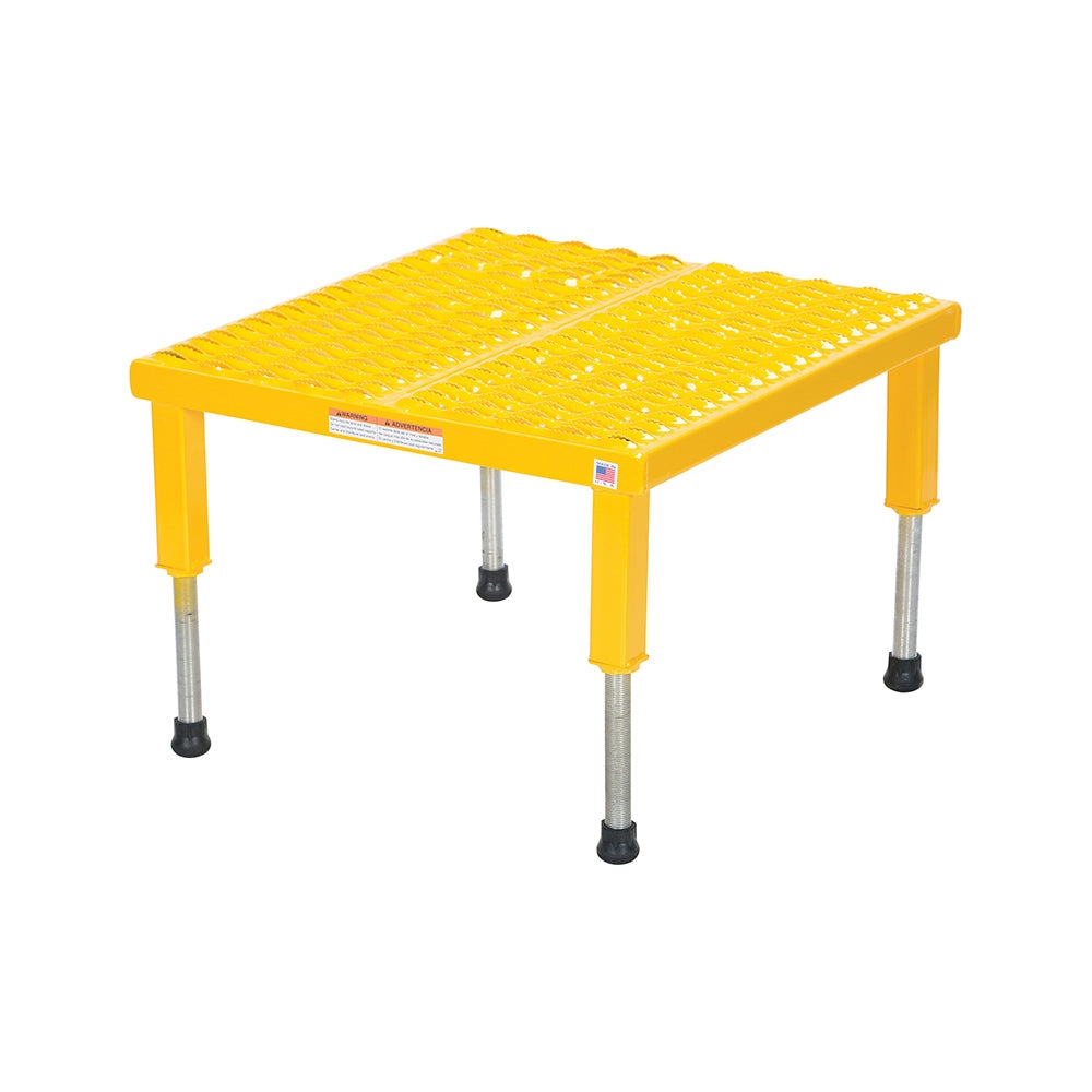 Vestil Adjust Alum Stand 9-1/2-15-1/2 H 19 X 36 - Ace Tool Group - Vestil