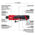 Milwaukee 2409-20 M12 FUEL Low Speed Tire Buffer - Ace Tool Group - Milwaukee