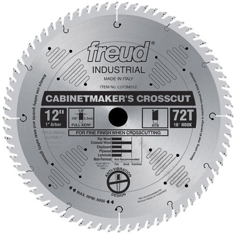 Freud Tools 18" Cabinetmakerâ‚¬â„¢S Crosscut Blade - Ace Tool Group - Freud
