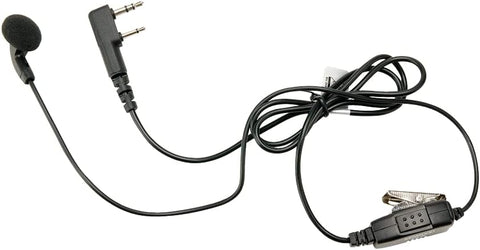 Kenwood KHS-26 Clip Mic with Earphone - Ace Tool Group - Kenwood