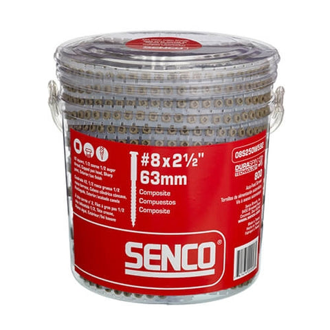 Senco 08S250W592 2 1-2in. Composite Decking Screws - Ace Tool Group - Senco