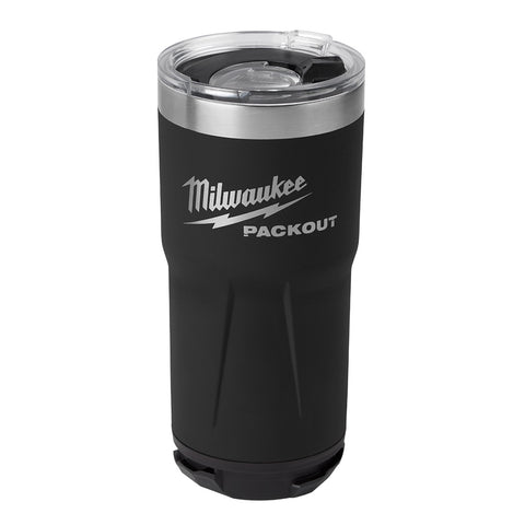 Milwaukee 48-22-8392B PACKOUT  20oz Tumbler Black 6 Pack - Ace Tool Group - Milwaukee