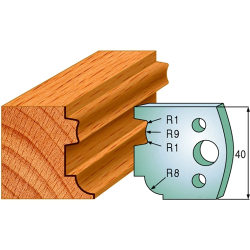 CMT 690.026 Pair of Profiled Knives for Shaper Cutters - Ace Tool Group - CMT