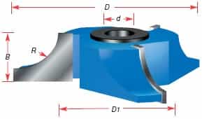Amana Tool 3/4 Radius Corner Round Shaper Cutters - Ace Tool Group - Amana Tool