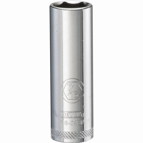 Dewalt Dwmt86048Osp 6 Point 1/4'' Drive Deep Socket 7/16'' Sae - Ace Tool Group - DeWalt