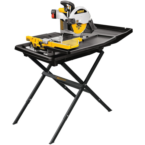 DeWalt D24000S 10 In. Wet Tile Saw With Stand - Ace Tool Group - DeWalt