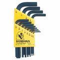 Bondhus 12236 Hex L-Wrench .050-5/16, 12 Tools Hlx12S - Ace Tool Group - Bondhus
