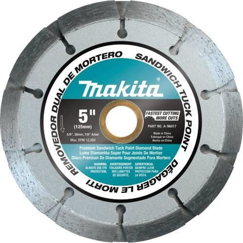 Makita A-96017 5" Dual Sandwich Diamond Tuck Point Blade - Ace Tool Group - Makita