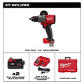Milwaukee 2903-22 M18 FUEL 1/2 in. Drill/Driver Kit - Ace Tool Group - Milwaukee
