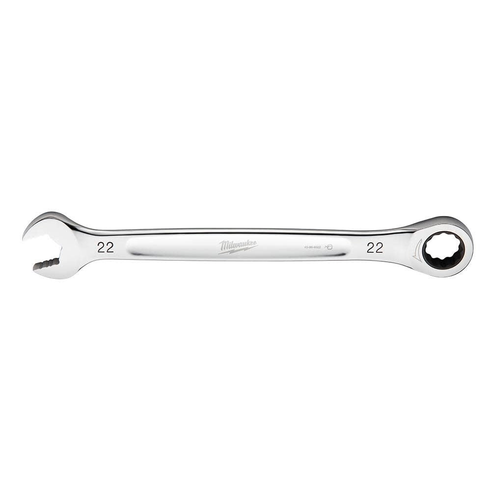 Milwaukee 45-96-9322 22MM METRIC RATCHETING COMBINATION WRENCH - Ace Tool Group - Milwaukee