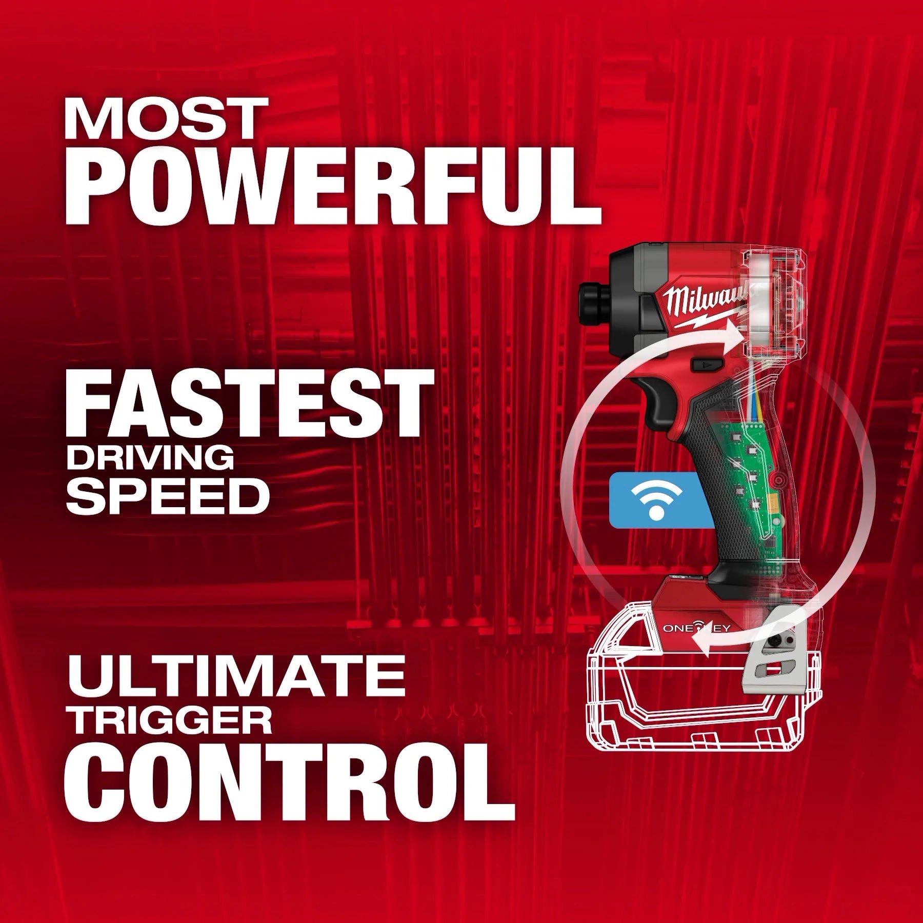 Milwaukee 2957-20 M18 FUEL 1/4" Hex Impact Driver - Ace Tool Group - Milwaukee