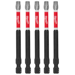 Milwaukee 48-32-4289 SHOCKWAVE 3.5 in. Impact TorxÂ® T30 Impact Driver Bit 3 Pack - Ace Tool Group - Milwaukee