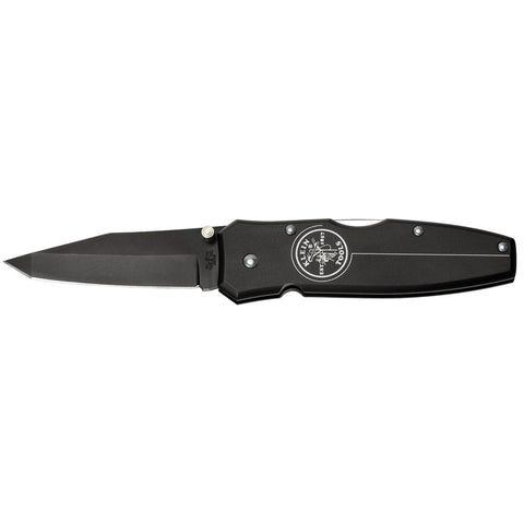 Klein Tools 44052BLK Tanto Lockback Knife 2-1/2" Blade