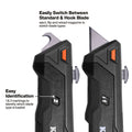Klein Auto-Loading Retractable Utility Knife with Dual-Sided Blade Magazine - Ace Tool Group - KLEIN