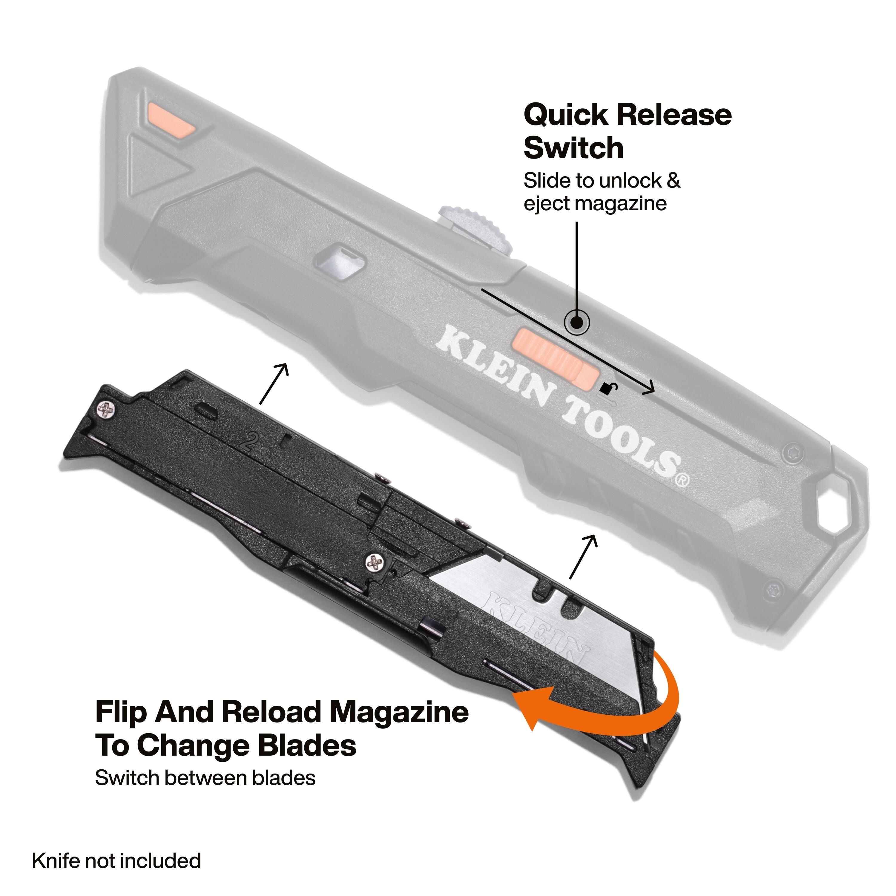 Klein Dual-Sided Blade Magazine - Ace Tool Group - KLEIN