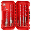 Milwaukee 48-20-9058 10pc. SHOCKWAVE Impact Duty Carbide Hammer Drill Bit Kit - Ace Tool Group - Milwaukee