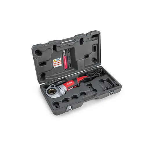 RIDGID 44913 600-I Hand-Held Power Drive for Pipe Threading, 1/8" to 1 1/4" Capacity, 1/2 HP, 115V/12A - Ace Tool Group - Ridgid