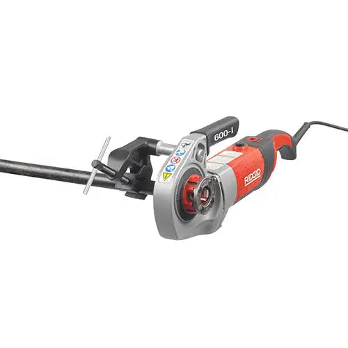 RIDGID 44913 600-I Hand-Held Power Drive for Pipe Threading, 1/8" to 1 1/4" Capacity, 1/2 HP, 115V/12A - Ace Tool Group - Ridgid